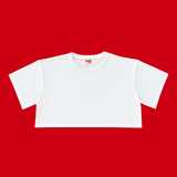 ''CLOUD'' CROP SHIRT