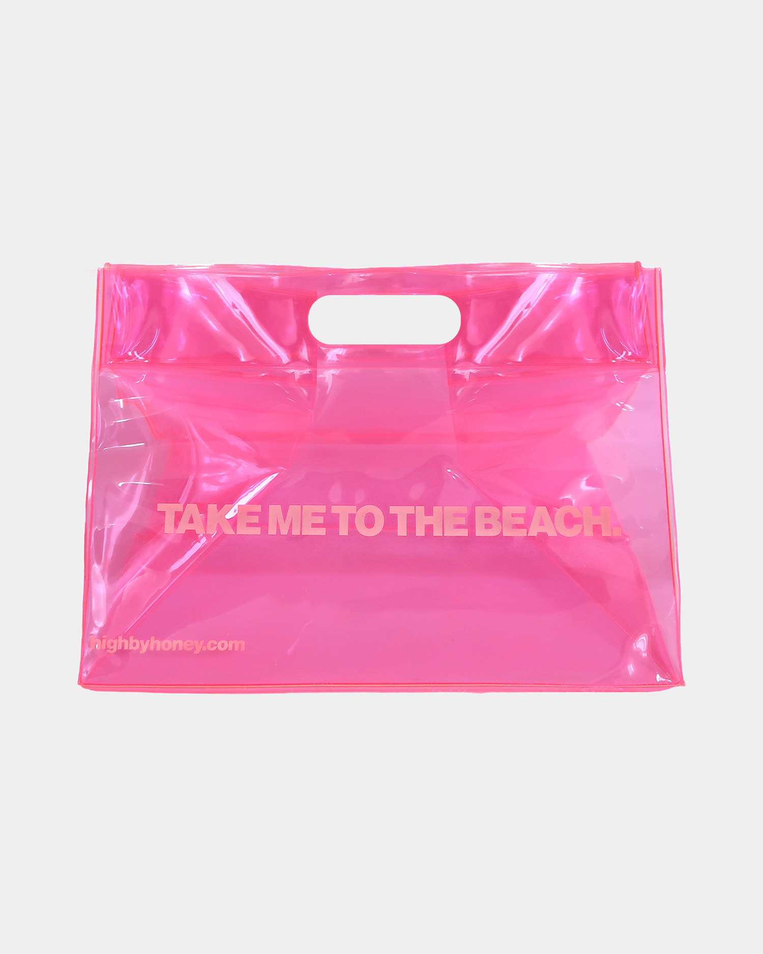 TRANSPARENT BAG PINK high by honey GmbH