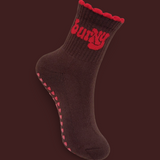 GRIP SOCKS - CHOCO