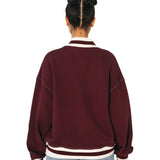 VARSITY ZIP CHERRY RED